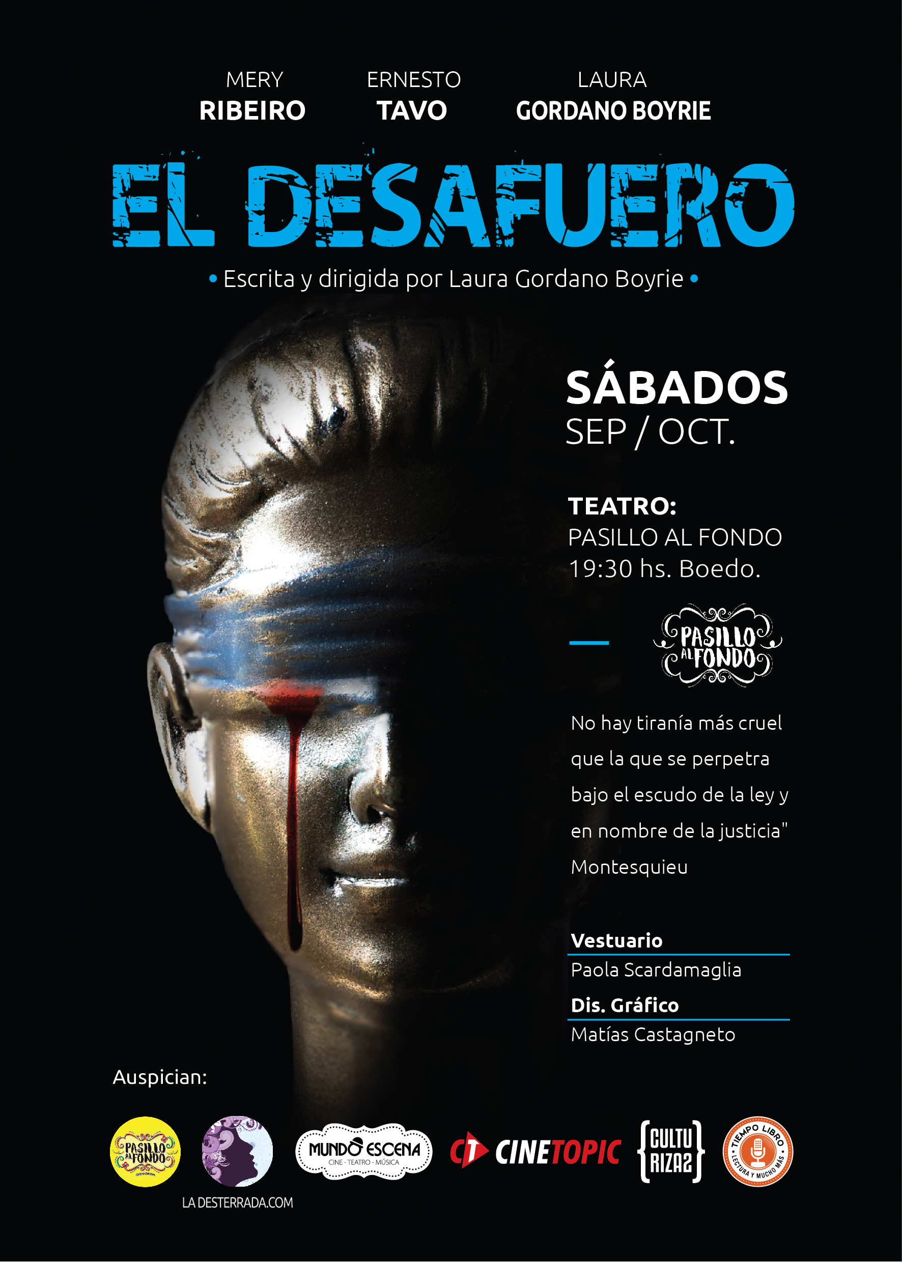 OR_El desafuero - Postal 14x20 ALTA